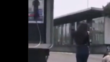 El video fue compartido en redes como Twitter.