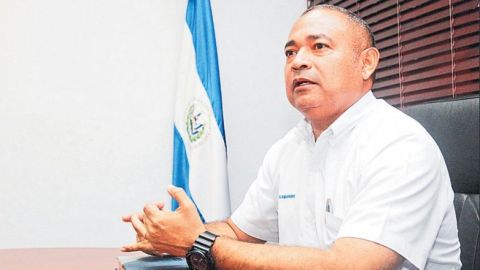 Mauricio Ramírez Landaverde, ministro de Justicia y Seguridad Pública.