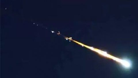Cae meteorito en el estado de Michioacán.