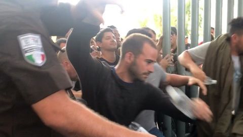 Indocumentados cubanos.