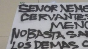 El mensaje amenazaba directamente a "El Mencho".