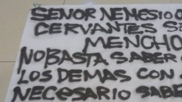 El mensaje amenazaba directamente a "El Mencho".