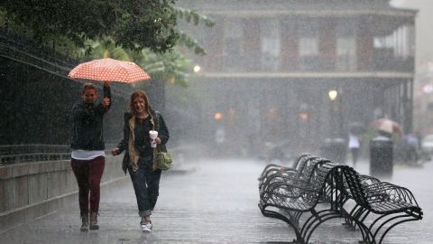 No cesan las lluvias en el centro y sur de EEUU.
