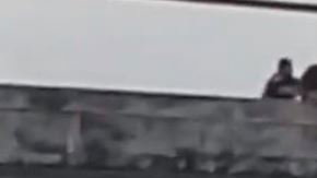 El incidente ocurrió en el puente del Beltway 8 a la altura de Wallisville Rd.