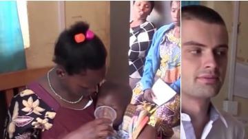 El pastor Baldwin asegura que esta agua puede curar distintas enfermedades mortales.