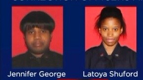 Las oficiales acusadas