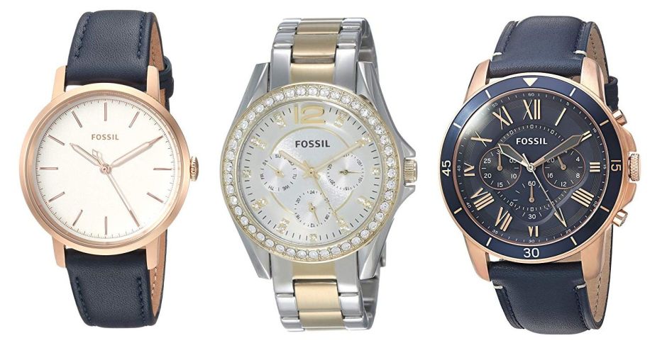 reloj de marca fossil
