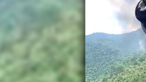 Se desploma helicóptero de la Marina mexicana; hay 5 soldados desaparecidos