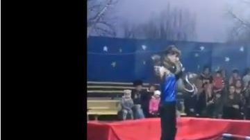 No se sabe si el empleado del circo sobrevivió a este hecho.