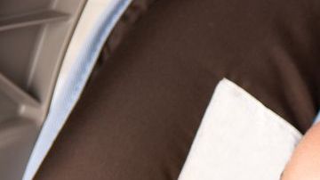 El bebé permaneció dormido y por eso, el taxista nunca se percató de su presencia.