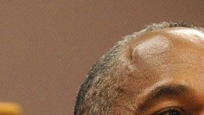 Kris Jenner y O. J. Simpson.