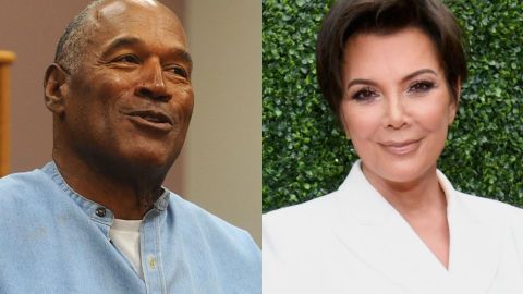Kris Jenner y O. J. Simpson.