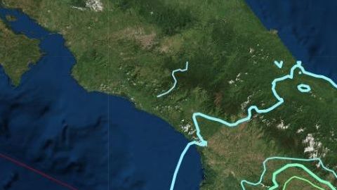 Tras el sismo de magnitud 6,3 en la escala abierta de Richter se produjeron ocho réplicas de menor intensidad, de acuerdo con el Instituto de Geociencias panameño.