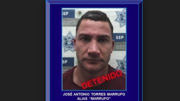 José Antonio Torres Marrufo al ser detenido en 2012