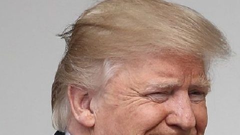 Los presidentes Trump y López Obrador.