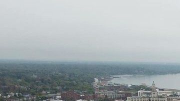 Inundación en Davenport tras la rotura de un dique.