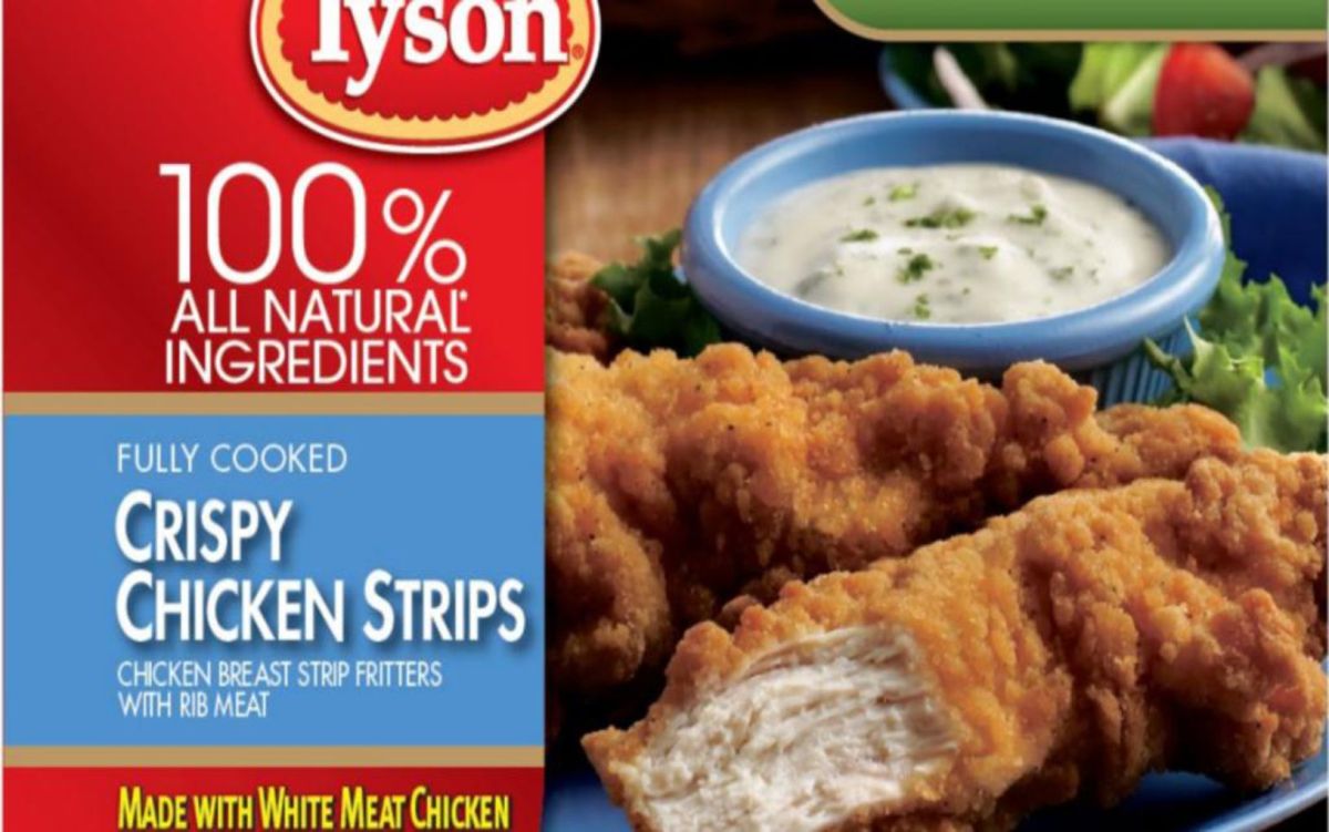 Tyson retiró decenas de miles de libras de pollo por contener trozos de plástico.