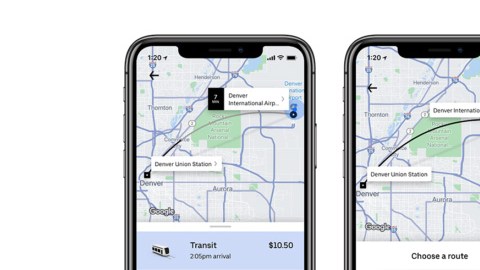 Uber servirá para comprar boletos de transporte público en Denver.