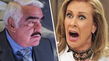 Laura Zapata defiende a Vicente Fernández
