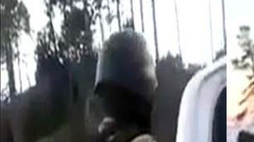 Entrentamiento entre sicarios vestidos de militares