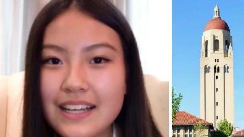 La joven, Zhao Yusi, fue admitida en Stanford en 2017 después de que su familia se reuniera con Singer.