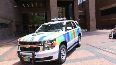 El primer encuentro sobre el Orgullo Gay a celebrarse en la ciudad con la proteccin del NYPD.