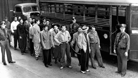 Cientos de jóvenes de origen mexicano, fueron detenidos en 1943.