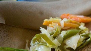 El tef se usa para preparar el injera.