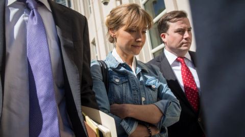La actriz Allison Mack, implicada en la secta Nxivm.