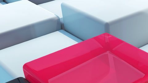 El semicubo es una forma óptima que permite construir edificios.