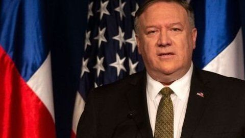 Pompeo calificó la trata de personas de "esclavitud moderna".