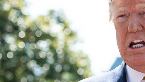 Trump anunció las sanciones desde la Casa Blanca.