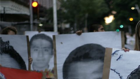 Los estudiantes de Ayotzinapa desaparecieron hace cinco años.