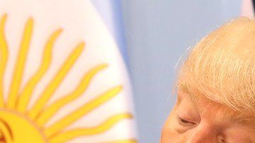 Angela Merkel y Donald Trump en el G20 en 2017.
