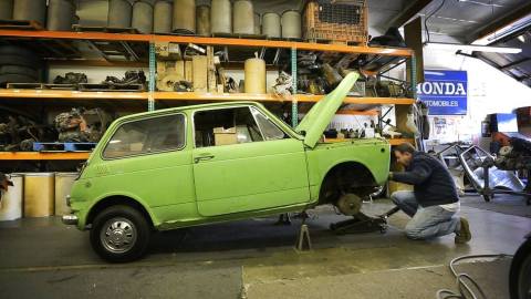 De los 50 Honda N600 de este tipo que fueron fabricados, solo tres permanecen preservados