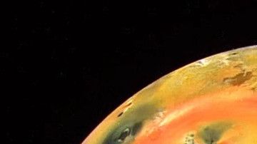 Así luce Ío, una de las lunas de Júpiter.