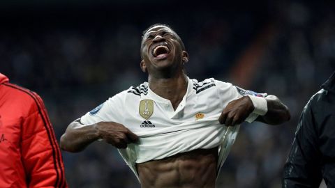 El delantero brasileño del Real Madrid Vinicius Junior.