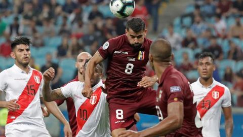 Venezuela y Perú empataron 0-0 en su presentación en la Copa América