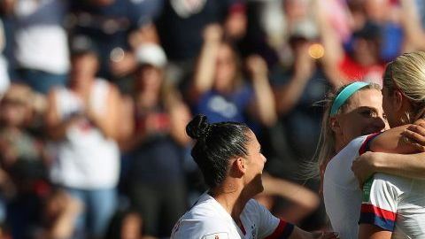 Estados Unidos venció a  Chile en el Mundial Femenil de Francia.