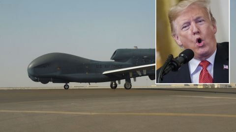 El presidente Trump mantiene alerta sobre Irán.