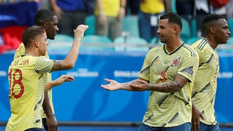 Colombia venció a Paraguay con gol solitario de Gustavo Cuellar y calificó invicto en el Grupo B de la Copa América.