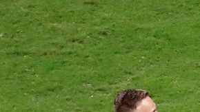 Jugadores de Brasil celebran al final del partido Brasil-Paraguay de cuartos de final de la Copa América.