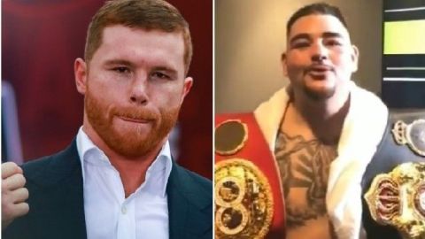 El 'Canelo' Álvarez felicitó a Andy Ruiz por ganarle a Anthony Joshua.