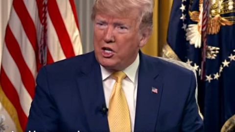 Trump mostró su experiencia ante las cámaras y dominó la entrevista