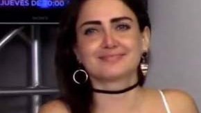 Celia Lora durante su entrevista con “Juego de Troles”.