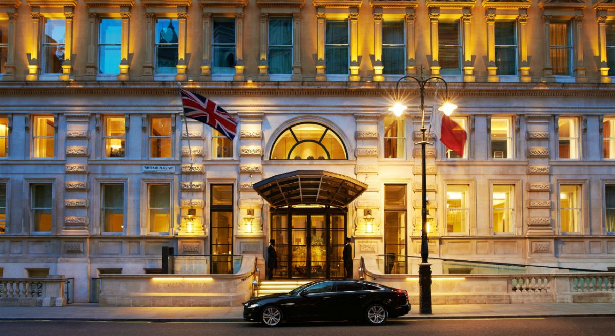 El hotel se encuentra en el centro de Londres.