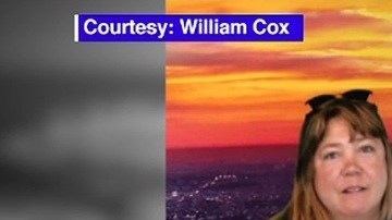 Leyla y su hijo WIlliam Cox