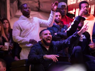 Toronto Fans Cheer On The Raptors At 'Jurassic Park' For Game Six Of The NBA Finals