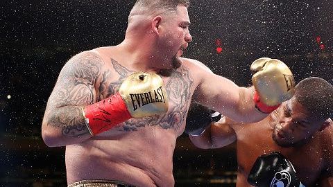 Andy Ruiz Jr. Noquó en el séptimo Round a Anthony Joshua