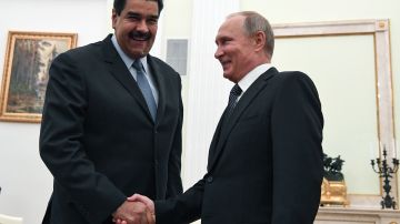Nicolás Maduro y Vladimir Putin, 2019